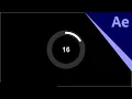 After Effects Tutorial Circular Progress Bar Animation Animated Loading Ring
