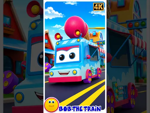 Ruote sul Camioncino dei Gelati #ytshorts #viralvideo #ditendenza #canzone #bobthetrain #fun