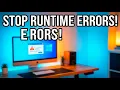 How To Fix Runtime Error 217 In Windows 11