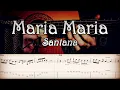Lagu Maria Maria - Santana | Full TAB | Guitar Cover | Tutorial | Lesson | Sheet | Guitarra