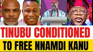 watch the moment tinubu was conditioned to release nnamdi kanu by igbo king