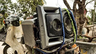 The Restoration A Pair Of Speakers By A Skilled Craftsman // Amazing Speaker Restoration Project