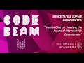 Keynote Fireside Chat on LiveView - Sophie DeBenedetto Bruce Tate Code BEAM V Europe 21