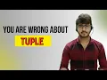 Only 1 Programmers know this Magic About Tuple Code Marathi