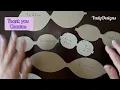 DIY Easy Hair Bow Template Como hacer molde para monos de vinil y foami