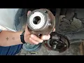 How to grease your car s sealed bearing