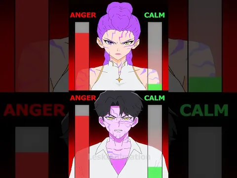 Angry and Calm Rumi x Junu | Kpop Demon Hunters Animation. #kpdh #kpopdemonhunters #animation