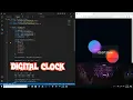 ASMR Programming - Coding Digital Clock Javascript