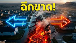 ประเทศไอซ์แลนด์กำลังถูกดึงไปในสองทิศทาง - อย่างแท้จริง
