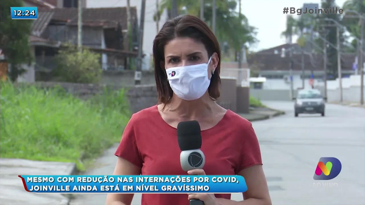 Mesmo com redução nas internações por COVID, Joinville ainda está em nível gravíssimo