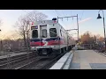 Septa Trains at Roslyn Elkins Park Stations - March 2026