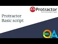 Protractor - Create basic script