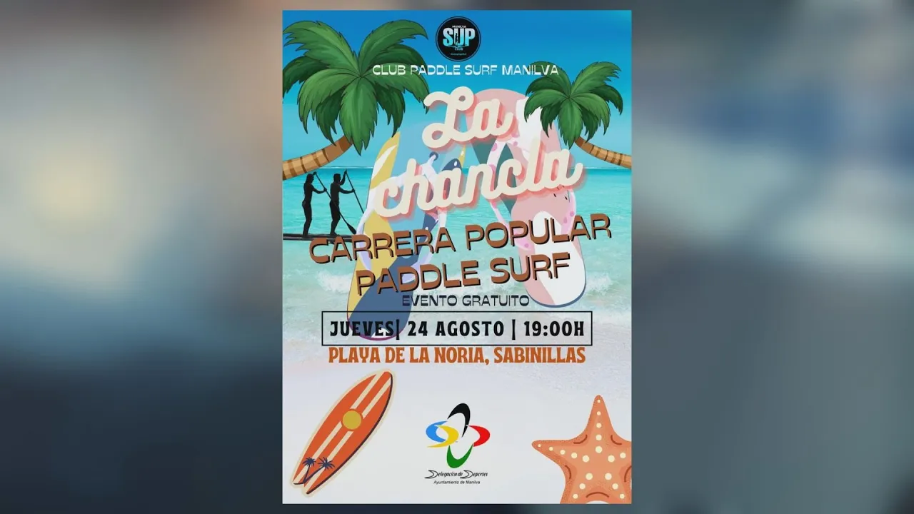 Carrera popular paddle surf “La chancla”