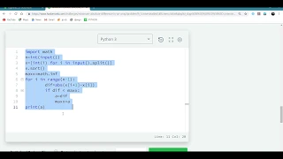 Minimum Absolute Difference in an Array HackerRank