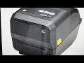 Using Reset Button on Zebra ZD420 ZD620 Printer