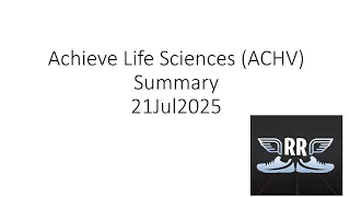 ACHV Stock Bullish or Bearish for 2025