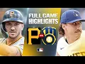 PIRATES vs BREWERS Full Game Highlights August 3 2026 MLB Season