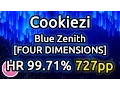 Download Lagu Cookiezi | xi - Blue Zenith [FOUR DIMENSIONS] | HR 99.71% 727pp | Liveplay w/ Twitch Chat