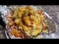 Loaded Shrimp Bake Potatoes Ray Mack s Kitchen Grill