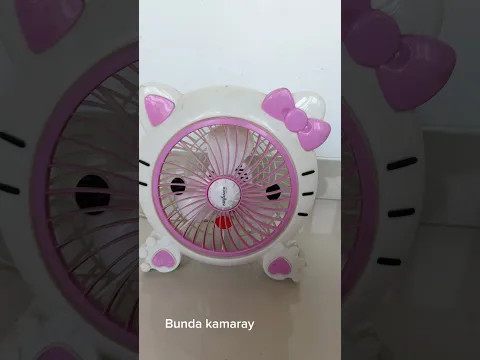 BERSUARA ANEH Kipas karakter Hello Kitty #kipasangin #fan #ventilador