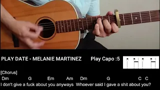 Download [Guitar Tutorial] Play Date - Melanie Martinez Guitar Cover MP3