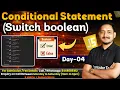 Conditional Statement Switch Boolean in JavaScript JavaScript Tutorial for Beginners CTA