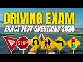 DMV Permit Test 2026 Real Questions Answers