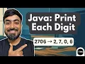 Print Digits of a Number in Java Java Basics for Beginners