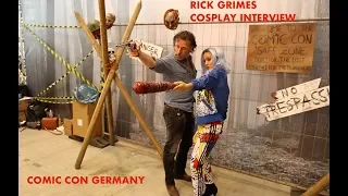Comic Con Rick Grimes Cosplay Cecil Garner Interview