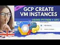 Google Cloud Platform Create VM instances with Python code and delete gcloud