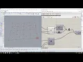 Grasshopper for Rhino 3D Basic pattern array on grid Grasshopper tutorial