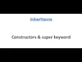 Constructors in Java