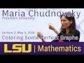 LSU Mathematics Porcelli Lectures 2016 Maria Chudnovsky Lecture 2