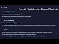 NovelAI - Text Adventure Tips and Shortcuts