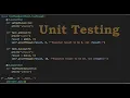 Unit Testing in Python