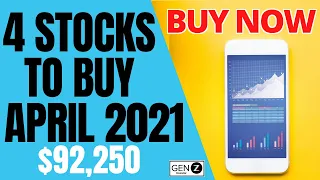 top 4 growth stocks to buy in april best stocks to buy the dip