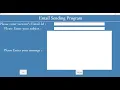 Send Emails Using python How to send Emails using python Email sending GUI with Source code