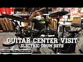GUITAR CENTER VISIT 6 YEAR OLD DRUMMER ELECTRIC DRUM SETS