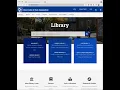 UNH Library Reserve Search demo