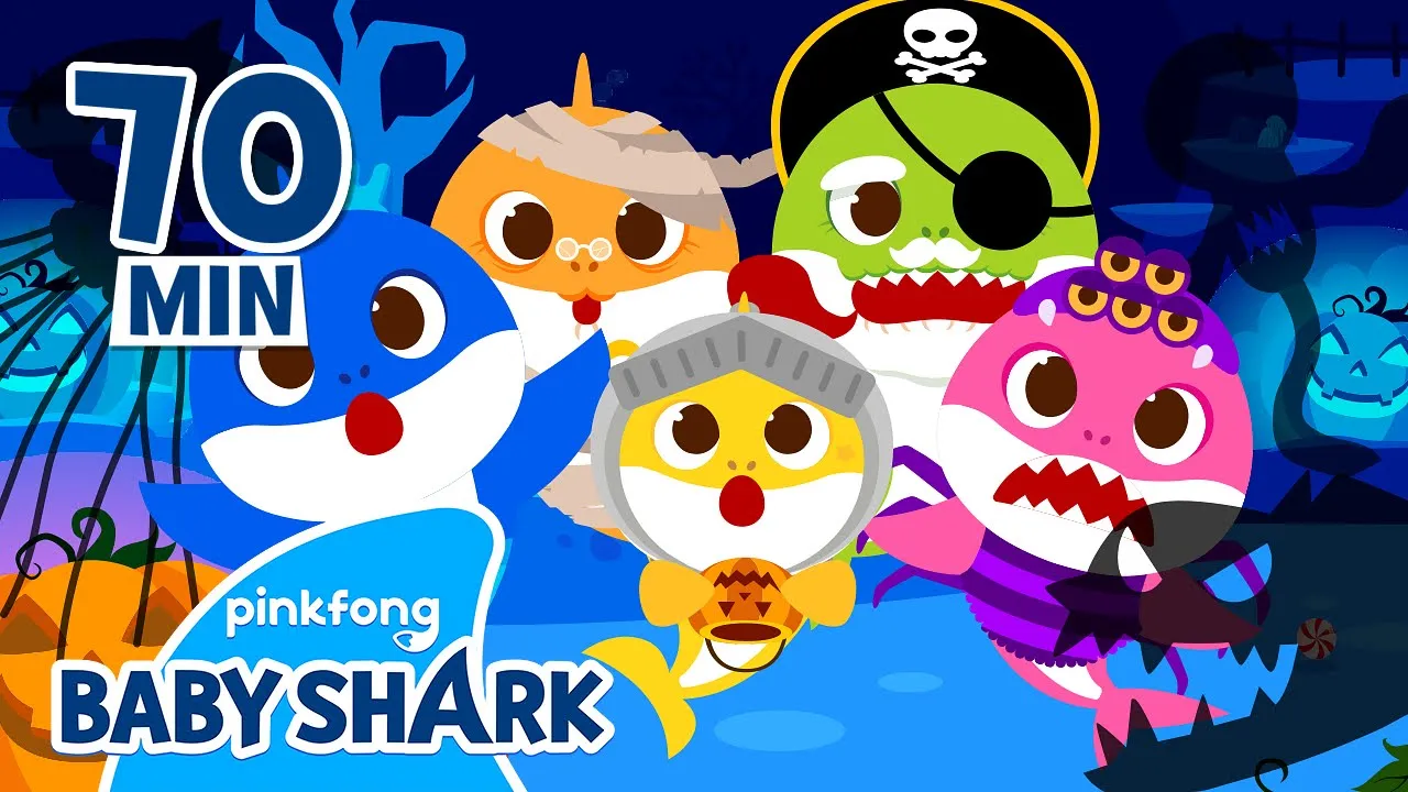 Halloween Monsters, Go Away! | +Compilation | Halloween Songs | Baby Shark Official