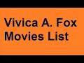 Vivica A Fox Movies List