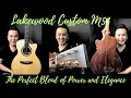 Lakewood M53 Custom: een fingerstyle droom met Cocobolo warmte/ Europees sparren bovenblad