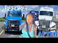 MARTEN TRANSPORT TERMINAL TURNING IN MY TRUCK FOR THIS