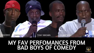 My Favorite Sets From Rasheed Smokey Tony Brown Howie Bell Diddy Bad Boys of Comedy
