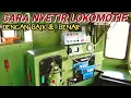 Download Lagu CARA MENGEMUDIKAN LOKOMOTIF TERNYATA BEGINI !! ASIKNYA MELIHAT KABIN MASINIS DI DEPO CIPINANG MP3