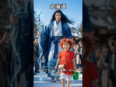 일본의 신들과 지브리 캐릭터 퍼레이드! 1화