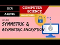 48 OCR A Level H446 SLR9 - 1 3 Symmetric asymmetric encryption