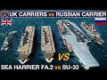 Lagu Britse vliegdekschepen uit de jaren 90 versus Russische vliegdekschepen | Sea Power
