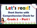 READING COMPREHENSION GRADE 3 - PART 1
