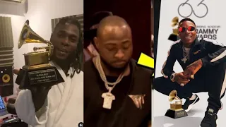 wizkid burna boy u0026 tems gets grammy awards davido celebrate his late mother birthday